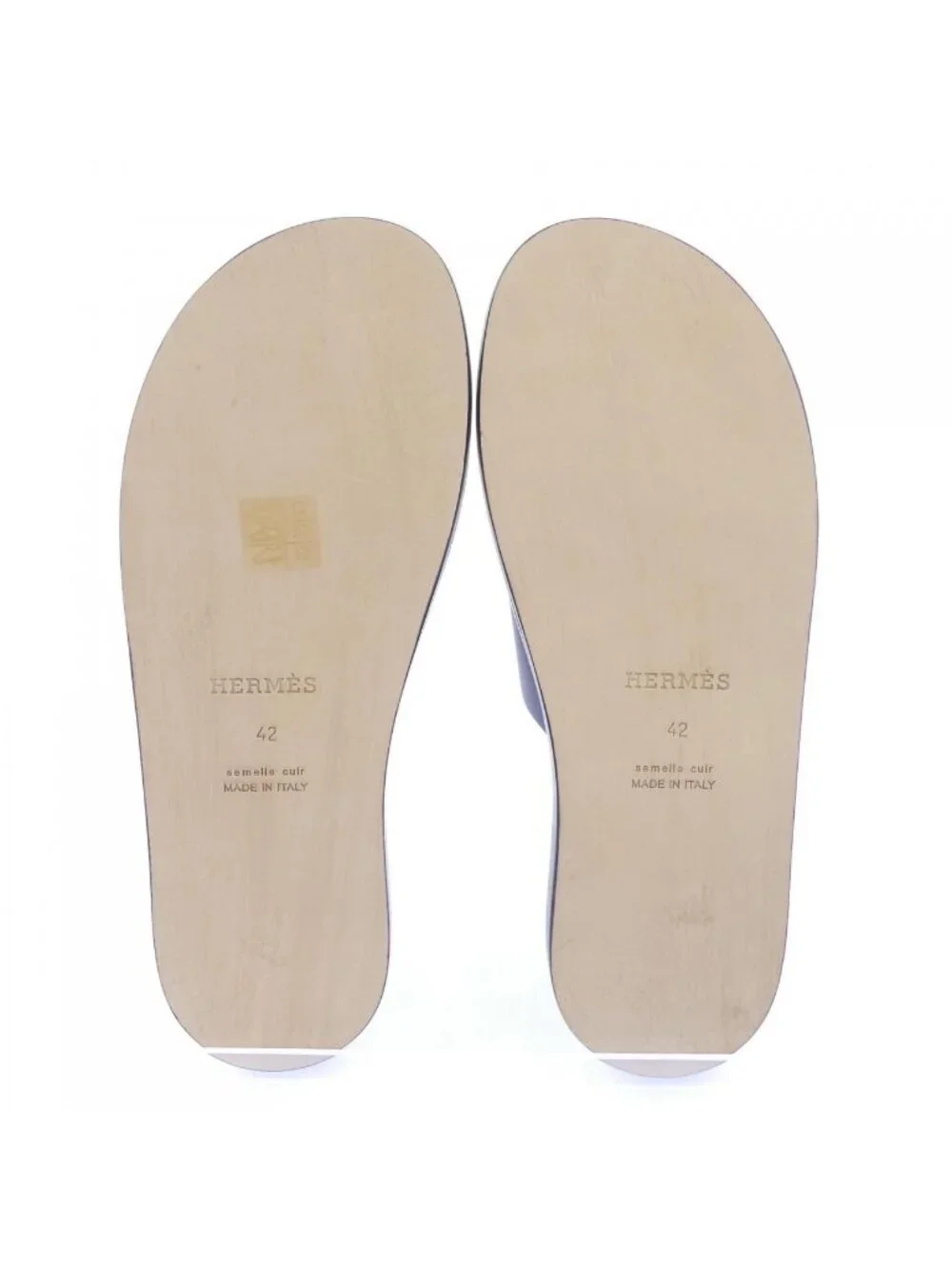 Hermes Izmir Sandals Black